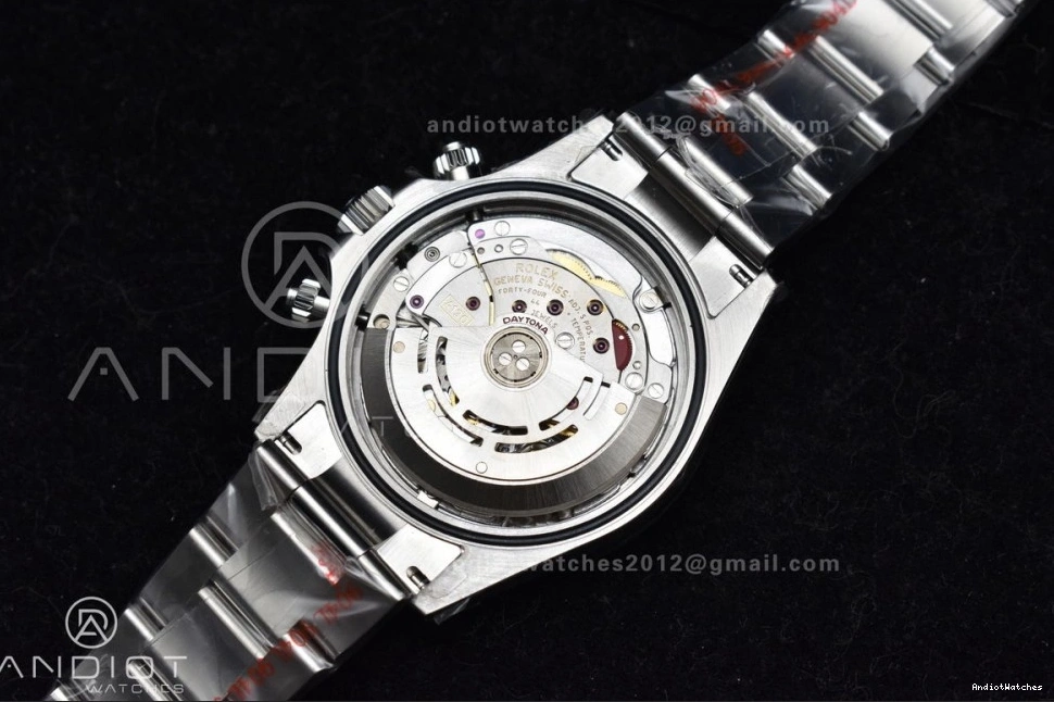 on Bracelet SS V Best QF 771 1:1 Edition WeatherProof 116520 White Dial SA4130 Daytona 0411